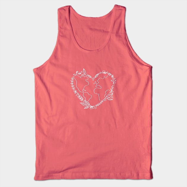 Love Your Planet Tank Top by LoveAndLiberate